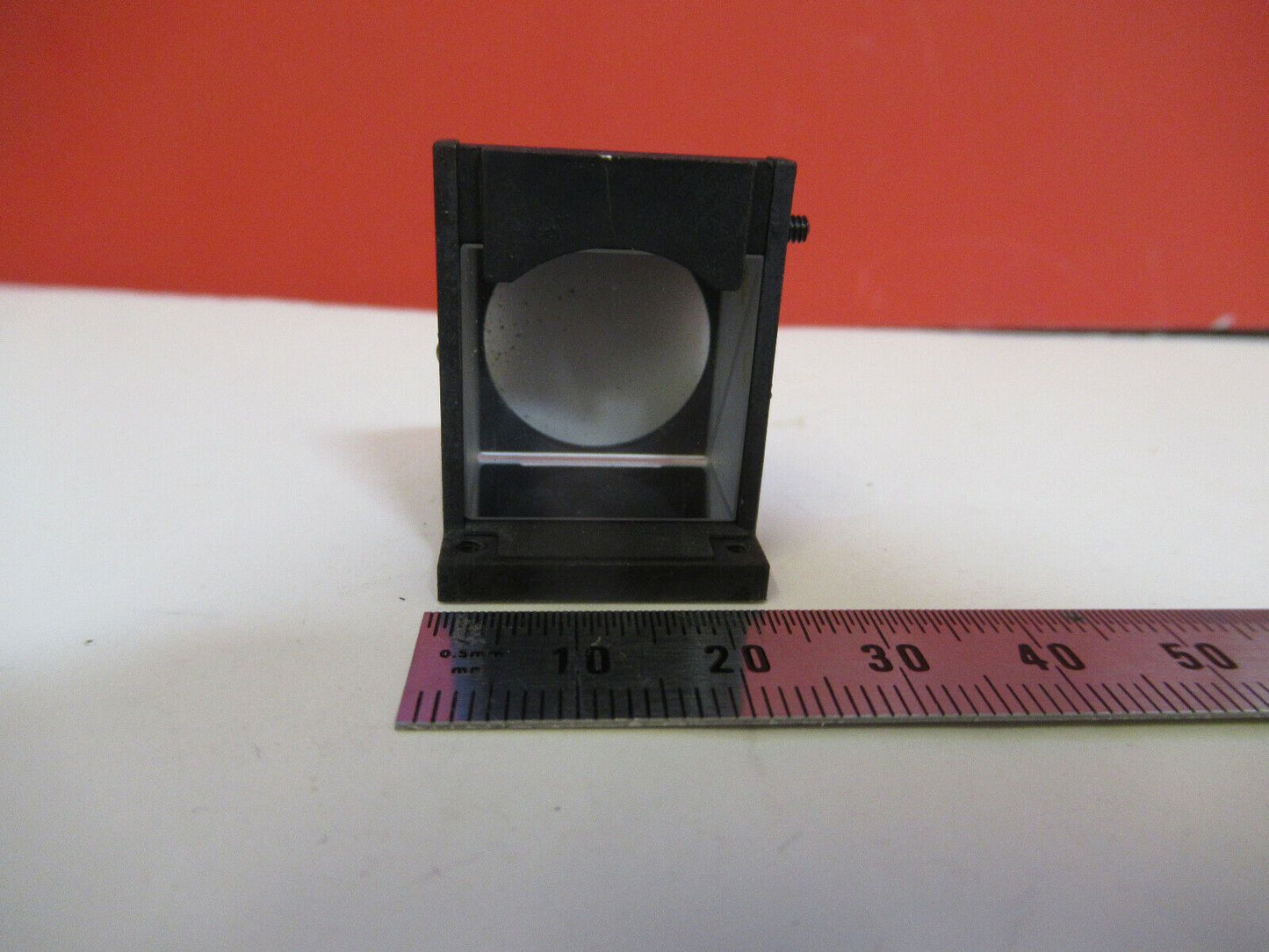 LEITZ WETZLAR GLASS PRISM HEAD OPTICS MICROSCOPE PART as pictured B3-B-84