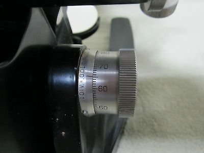 VINTAGE OPTICAL BAUSCH LOMB MICROSCOPE COLLECTABLE OK OPTICS AS IS BIN#OFC iii