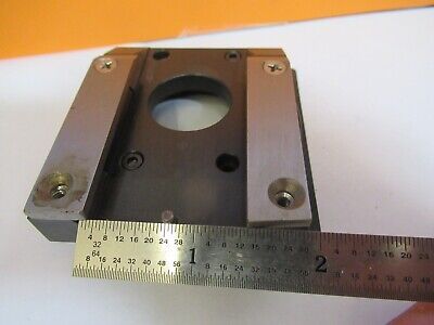 LEITZ GERMANY HOLDER SLIDE NOSEPIECE MICROSCOPE PART AS PICTURED &FT-1-A-41