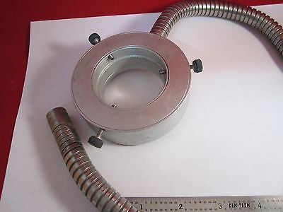 STEREO MICROSCOPE PART FIBER OPTIC LIGHT GUIDE RARE OPTICS AS IS BIN#D8