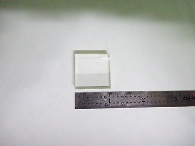 RARE OPTICAL HEAVY GLASS BLOCK LASER OPTICS #W8-12