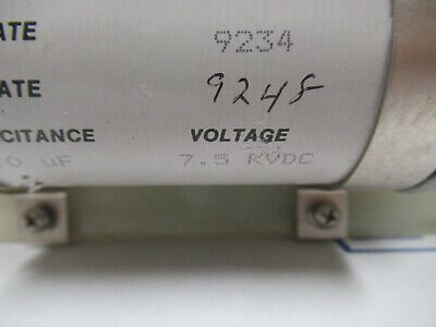 ACOPIAN HIGH VOLTAGE 7.5KV POWER SUPPLY WITH CAPACITOR HV AS PICTURED &3K-FT-44