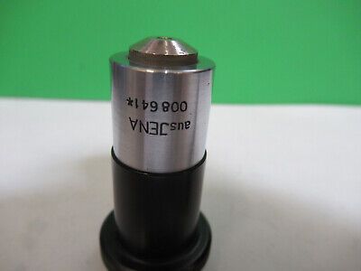 AUS JENA 40X /160 LENS OBJECTIVE LOT MICROSCOPE PART AS PICTURED Z1-A-58