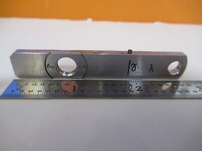 LEITZ GERMANY LAMBDA SLIDE RETARDER MICROSCOPE PART AS PICTURED &1E-C-16