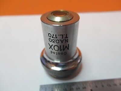 UNITRON JAPAN METALOGRAPH M10X OBJECTIVE MICROSCOPE PART AS PICTURED &W8-A-53