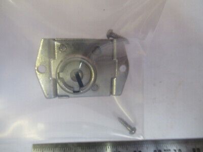 SPENCER AO LOCK WITHOUT KEY for CABINET MICROSCOPE PART AS PICTURED &H1-B-97