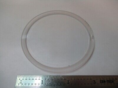 GLASS DIFFUSER STAGE PLATE MICROSCOPE PART OPTICS AS PICTURED &7B-B-197