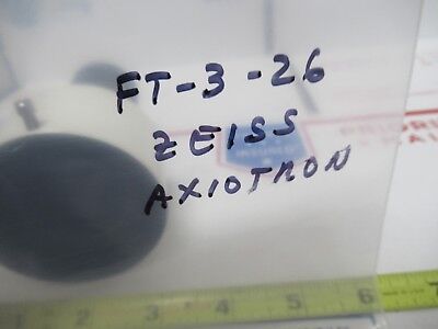 ZEISS AXIOTRON GERMANY LENS ASSEMBLY TOP MICROSCOPE PART AS PICTURED &FT-3-26