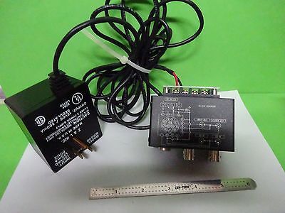 MICROSCOPE PART CAMERA POWER SUPPLY SIGNAL CONDITIONING OPTICS AS IS BIN#W3-45