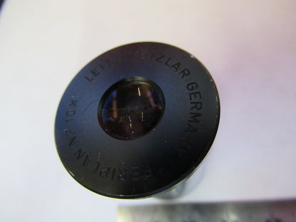 WILD HEERBRUGG SWISS NF 10X EYEPIECE OPTICS MICROSCOPE PART AS PIC #8Z-A-07