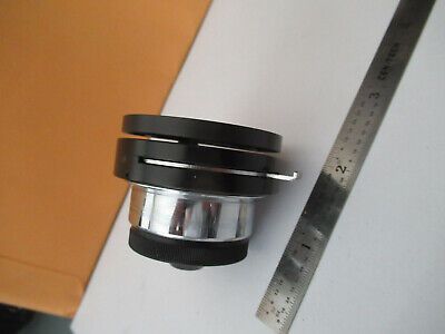 MICROSCOPE PART WILD HEERBRUGG SWISS M11 CONDENSER + IRIS AS PICTURED F4-A-23