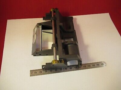 LEICA GERMANY HEAD OPTICS PRISM ASSEMBLY MICROSCOPE PART AS PICTURED &96-A-02