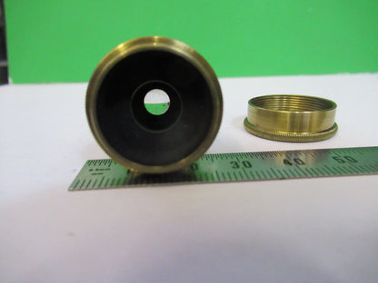 BECK ENGLAND OBJECTIVE LENS ANTIQUE OPTICS MICROSCOPE PART AS PICTURED W5-B-113