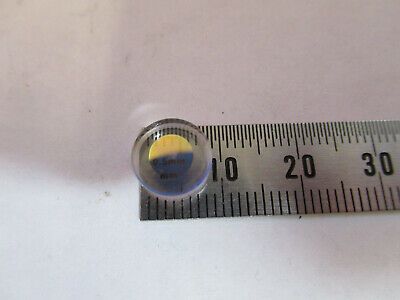 OPTICAL HP FUSED SILICA COATED 633nm LENS LASER OPTICS AS PICTURED &P6-A-76