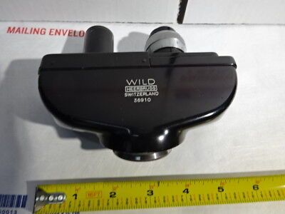 WILD HEERBRUGG SWISS M20 HEAD MICROSCOPE PART OPTICS AS PICTURED &96-36