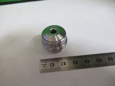 LEITZ WETZLAR OBJECTIVE 3.5X /170 OPTICS MICROSCOPE PART as pictured R9-A-18