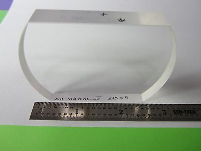 OPTICAL TRUNCATED RACETRACK GLASS WINDOW LASER OPTICS BIN#36-24