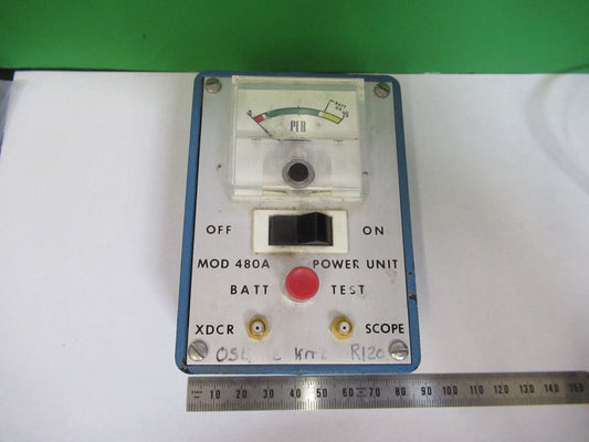 PCB PIEZOTRONICS ICP POWER SUPPLY 480A for ACCELEROMETER AS PICTURED &R4-A-01