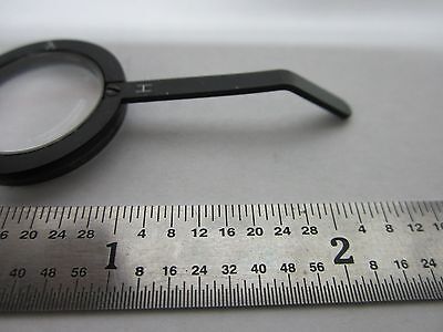 OPTICAL MICROSCOPE LAMBDA FILTER [delaminating] OPTICS as is BIN#M3-80