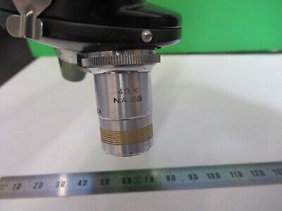 SPENCER AO TUBUS + NOSEPIECE + OBJECTIVES MICROSCOPE PART AS PICTURED &Q9-A-15