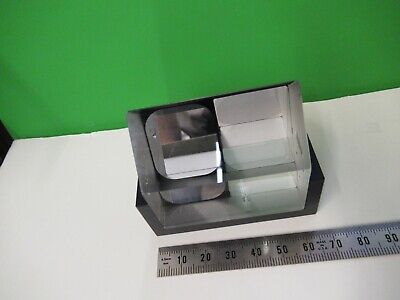 NIKON HUGE PRISM BEAM SPLITTER MICROSCOPE PART OPTICS AS PICTURED &15-A-13