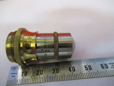 ANTIQUE BRASS BECK OPTICS OBJECTIVE MICROSCOPE PART LONDON AS PICTURED &87-FT-43