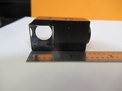 OLYMPUS MOUNTED GLASS PRISM OPTICS MICROSCOPE PART AS PICTURED &A3-B-18