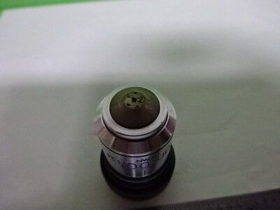 MICROSCOPE PART OBJECTIVE OLYMPUS HI 100X PLAN OPTICS AS IS B2-M-05