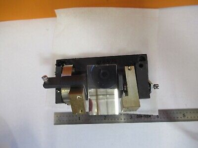 ZEISS GERMANY AXIOTRON MOUNTED MIRROR ASSEM MICROSCOPE PART AS PICTURED &47-A-33