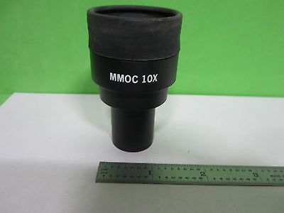 MICROSCOPE PART EYEPIECE OLYMPUS JAPAN MMOC 10X OPTICS AS IS BIN#T3-51