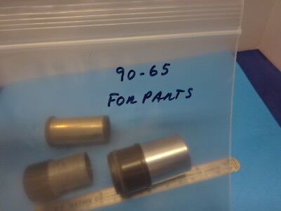 FOR PARTS LOT EYEPIECES [dirty, scratch, chips] MICROSCOPE PART AS IS #90-65