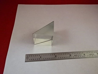 LARGE OPTICAL PRISM OPTICS for MICROSCOPE AS IS &33-A-50