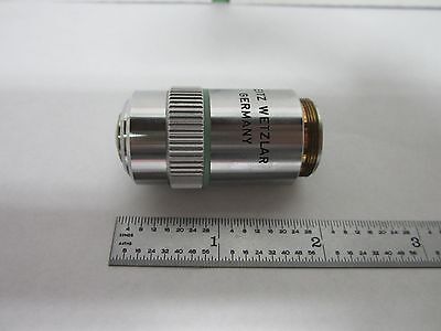 MICROSCOPE PART LEITZ WETZLAR GERMANY OBJECTIVE NPL 20X OPTICS BIN#L3-17