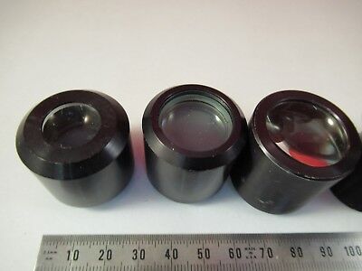 FOR PARTS LENSES FOR OCULAR EYEPIECE OPTICS MICROSCOPE PART AS PICTURED &66-A-98