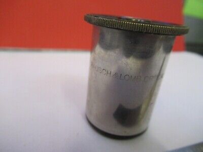 ANTIQUE BAUSCH LOMB EYEPIECE "1" OCULAR OPTICS MICROSCOPE PART AS PIC #H6-A-40