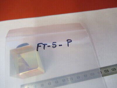 OPTICAL CUBE PRISM POLARIZED BEAM SPLITTER LASER OPTICS AS PICTURED &FT-5-P