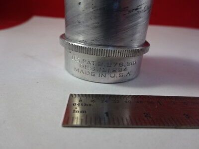 AO AMERICAN OPTICS MOUNTED LENS 1087 ? MICROSCOPE PART OPTICS AS PICTURED &95-69