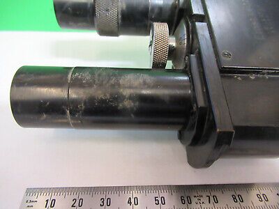 ANTIQUE ERNST LEITZ GERMANY BINOCULAR HEAD MICROSCOPE PART AS PICTURED z9-a-89