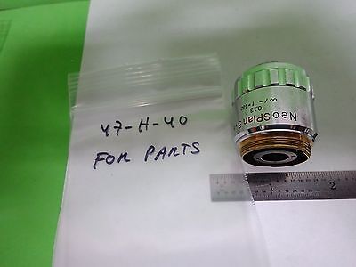 FOR PARTS MICROSCOPE OBJECTIVE DIC OLYMPUS NEOPLAN 5X OPTICS AS IS BIN#Y7-H-40