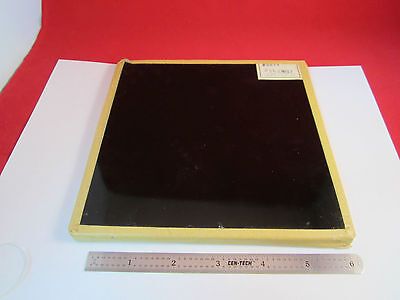 HUGE OPTICAL GLASS MELT PYREX 2463 FOR FILTERS DARK LASER OPTICS BIN#3K