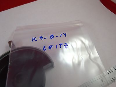 MICROSCOPE PART LEITZ GERMANY IRIS DIAPHRAGM OPTICS AS IS BIN#K9-B-14