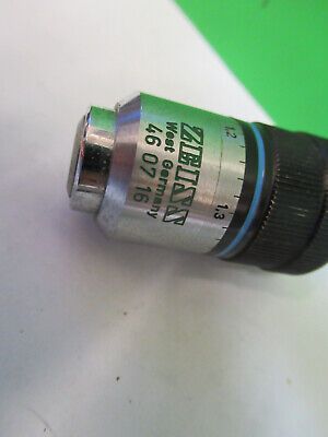 ZEISS GERMANY PHASE PH2 40X LENS OBJECTIVE MICROSCOPE PART AS PICTURED &Q9-A-106