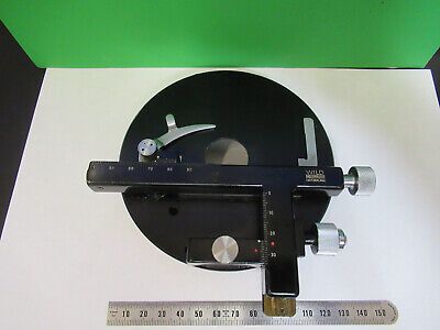 WILD HEERBRUGG SWISS M11 XY STAGE TABLE MICROSCOPE PART AS PICTURED &Q9-A-03