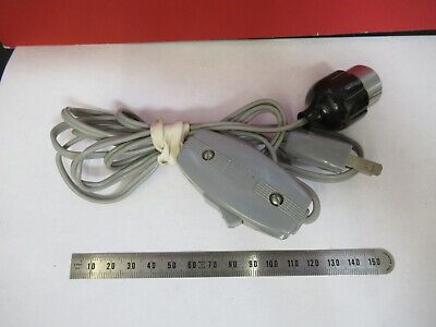 AO AMERICAN OPTICS CABLE LAMP ASSEMBLY MICROSCOPE PART AS PICTURED &P8-A-25