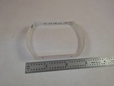 RACETRACK BLOCK WINDOW GLASS OPTICAL OPTICS AS PICTURED &Z8-20