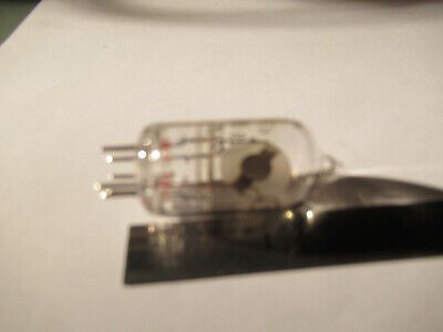 ANTIQUE QUARTZ RADIO CRYSTAL RUSSIAN GLASS HOLDER FREQUENCY CONTROL #F4-A-77