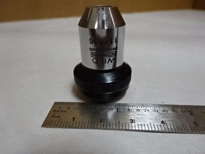 OBJECTIVE 10X M11 WILD HEERBRUGG SWISS OPTICS MICROSCOPE PART AS IS &Z7-D-17