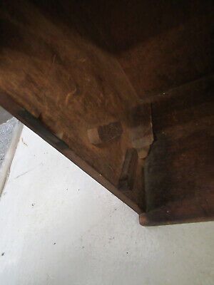 ANTIQUE EMPTY WOOD CASE WATSON UK RARE MICROSCOPE PART AS PICTURED &TB-5