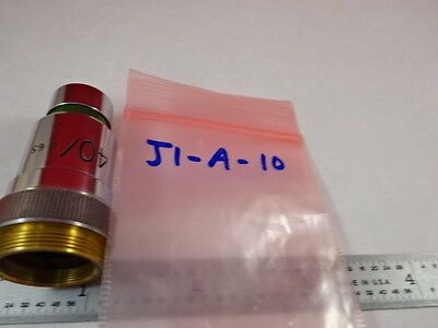 OBJECTIVE 40X VICKERS ENGLAND OPTICS MICROSCOPE PART AS PICTURED &J1-A-10