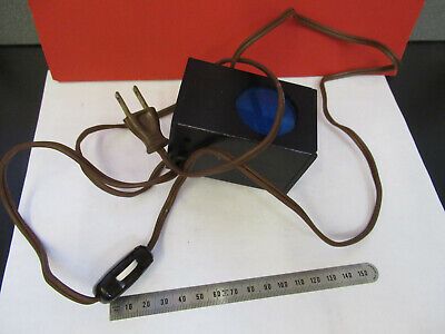 VINTAGE ERNST LEITZ LAMP ILLUMINATOR MICROSCOPE PART AS PICTURED &93-A-21